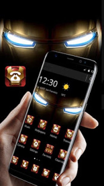 Imagen 2 para Iron Eyes Hero Tech Theme