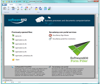 Image 0 for Software602 Form Filler