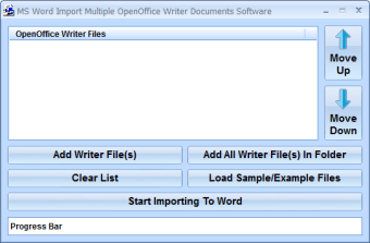 Image 0 for MS Word Import Multiple O…