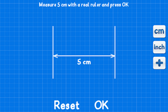 Image 2 for Ruler Blueprint - Cm & In…