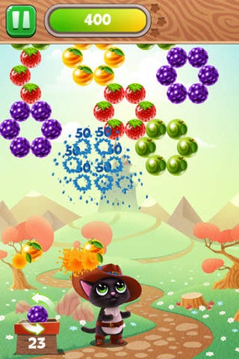Imagen 0 para Fruity Cat - bubble shoot…