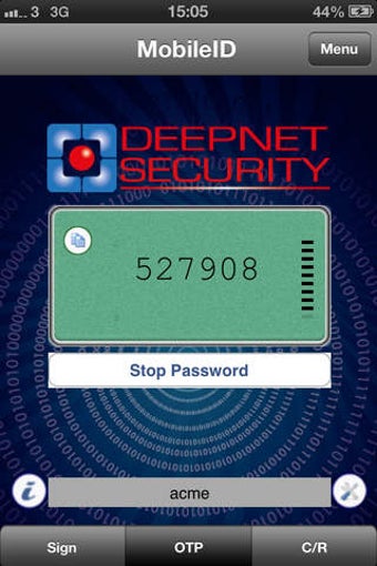 Image 0 for DeepNet MobileID