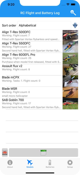 Image 2 for RC Flight and Battery Log