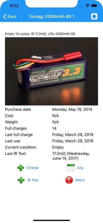 Image 3 for RC Flight and Battery Log