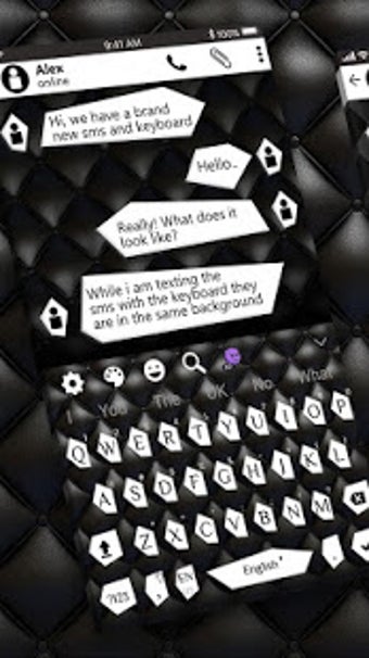 Imagen 0 para Messaging Black & White k…