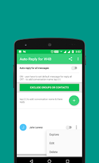 Image 2 for Auto-Reply for WhatsApp B…