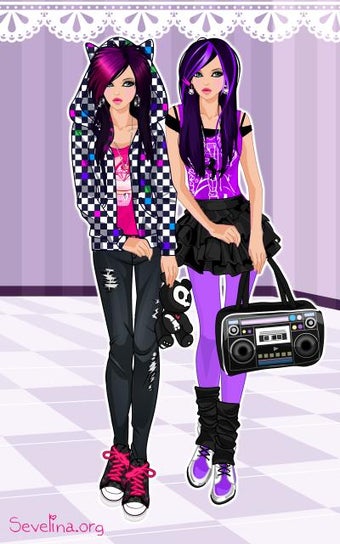 Imagen 1 para Emo dress up game