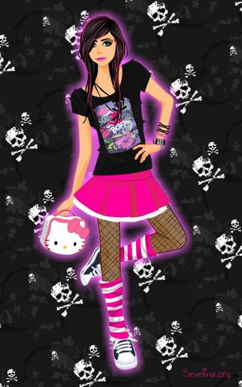 Imagen 2 para Emo dress up game