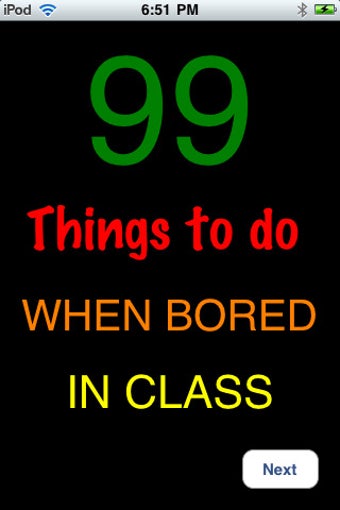 Image 0 for 99 Things To Do When Bore…