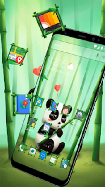 Image 0 for Bamboo Panda Emoji Theme