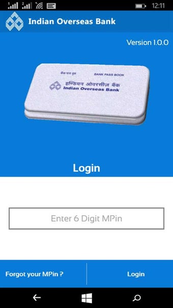 Imagen 2 para IOB mPassBook for Windows…