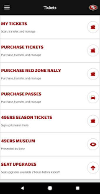 Imagen 2 para Levis Stadium App