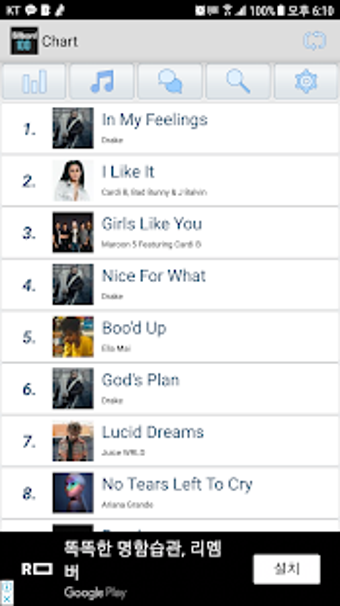 Imagen 2 para Billboard Chart 100