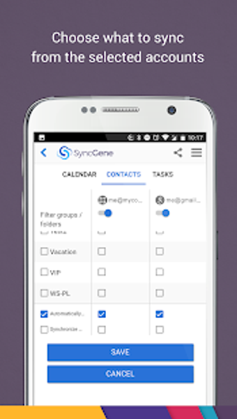 Imagen 0 para SyncGene Contact Calendar…
