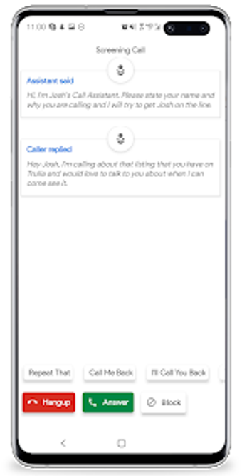Image 1 for Call Assistant: Caller Sc…