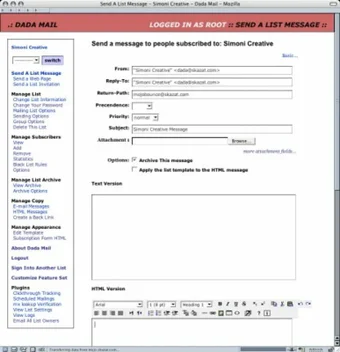 Image 0 for Dada Mail