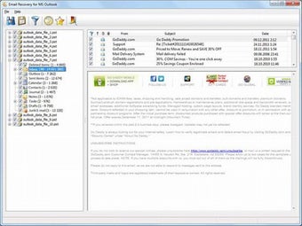 Image 0 for Email Recovery for MS Out…