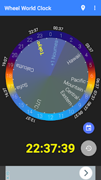 Image 0 for Wheel World Clock