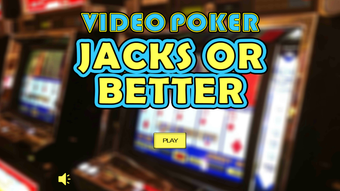 Image 1 for Video Poker : Jacks Or Be…