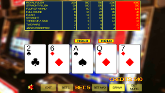 Image 0 for Video Poker : Jacks Or Be…