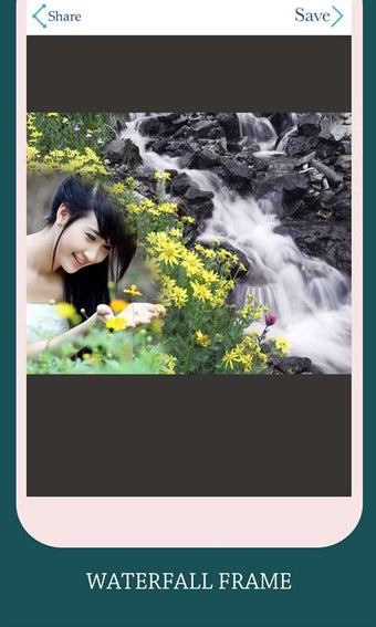 Image 0 for Waterfall Photo Frame for…
