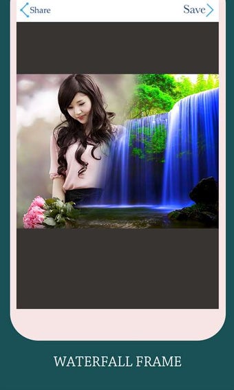 Image 2 for Waterfall Photo Frame for…