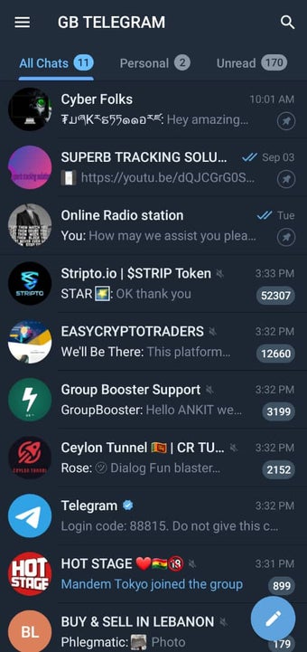 Image 0 for GB TELEGRAM