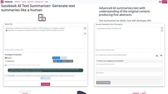 Image 0 for Sassbook AI Summarizer