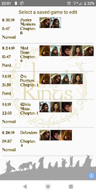 Image 1 for Journeys In Middle-earth …