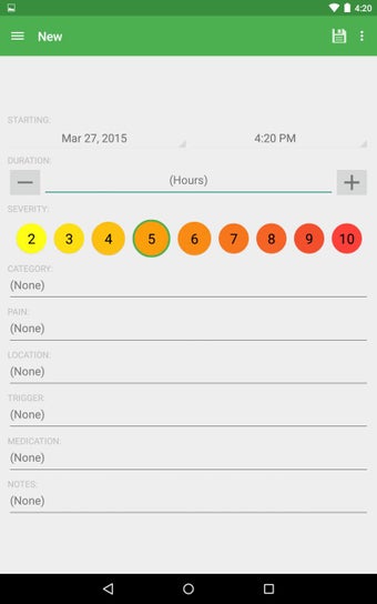 Image 1 for Health Log