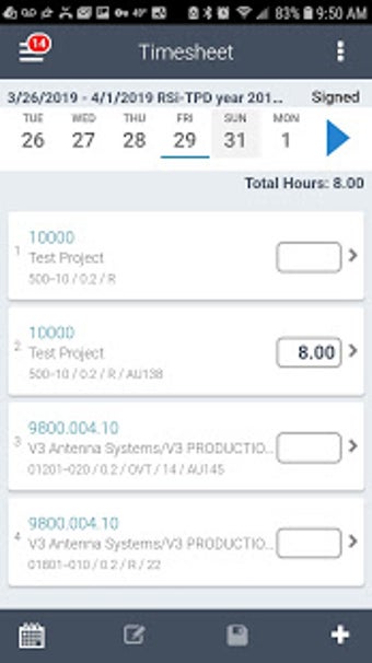 Imagen 1 para Costpoint Time and Expens…