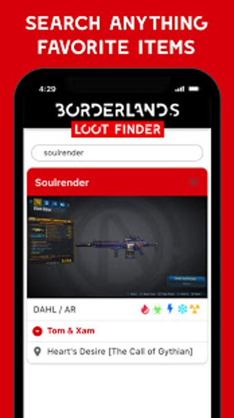 Imagen 1 para BL3 Loot Finder