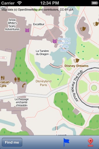 Imagen 0 para Disney Paris Street Map.
