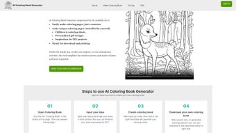Image 0 for ColoringBookAI