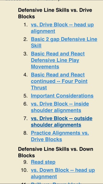 Image 0 for Defensive Line Prep