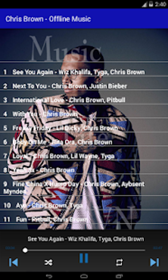 Image 3 for Chris Brown - Offline Mus…