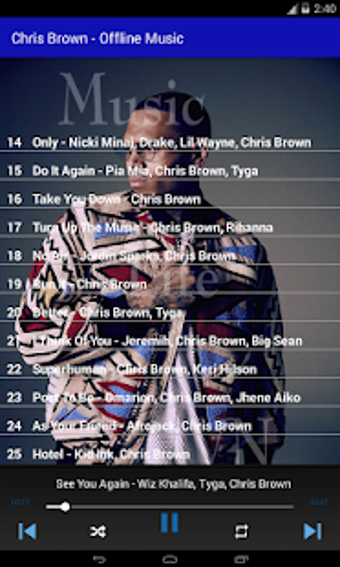Image 1 for Chris Brown - Offline Mus…