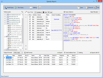 Image 0 for Speedy Report