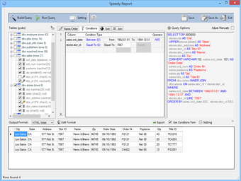 Image 1 for Speedy Report