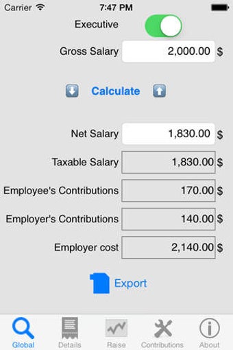 Image 0 for Salary Net / Gross (Pro),…