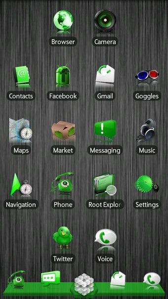 Image 1 for Green ADW Theme