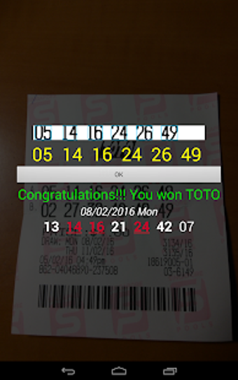 Image 1 for SG TOTO 4D SWEEP