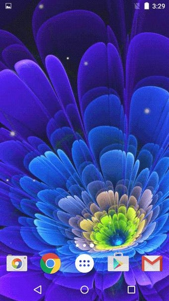 Image 0 for Neon Flowers Live Wallpap…