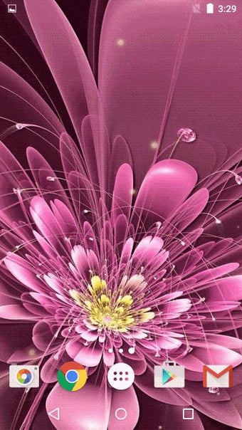 Image 2 for Neon Flowers Live Wallpap…