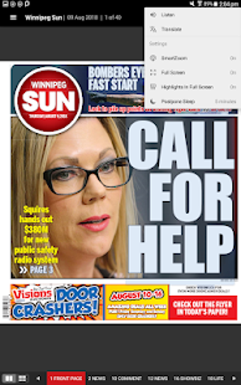 Image 1 for ePaper Winnipeg Sun
