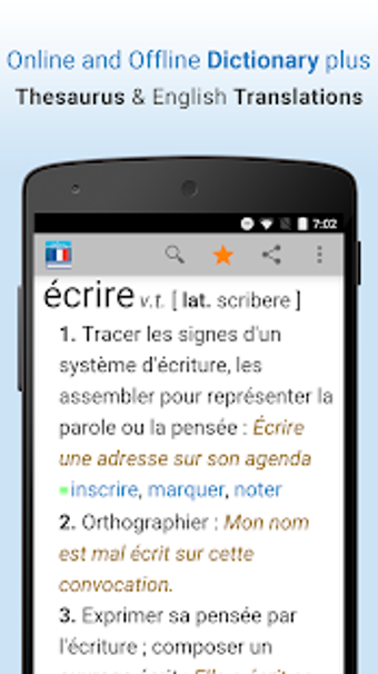 Imagen 0 para French Dictionary & Thesa…