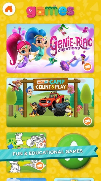 Image 0 for Nick Jr. - Shows & Games
