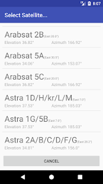Image 0 for Satellite Finder