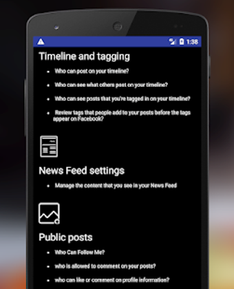 Imagen 1 para Account Settings for Face…