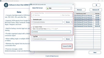 Image 0 for SysInfo Mac JSON Converte…